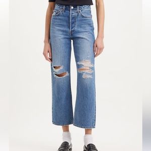 Levi Strauss Ribcage Straight Ankle Jeans Levi’s